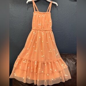 Cat & Jack peach dress